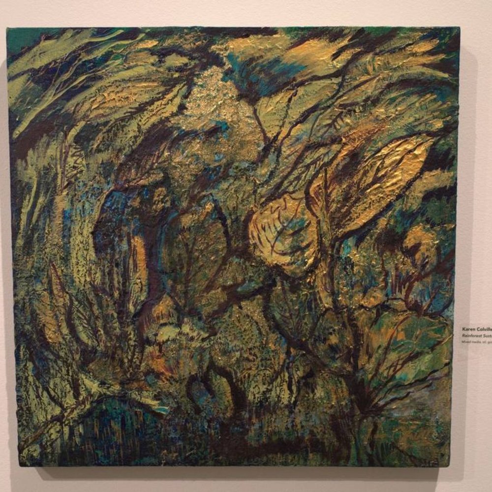 BC Rainforest original painting